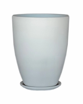 Terracotta 3903- 94 Pure White,unique decorative planter