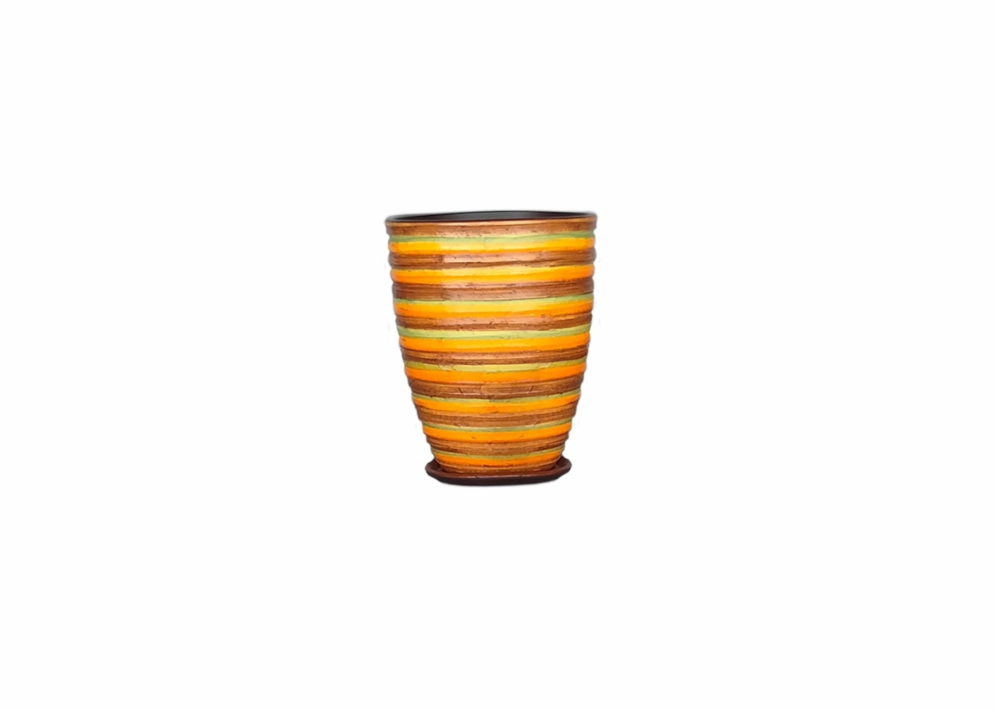 Terracotta 3905 - 306  Silky Orange,unique decorative planter