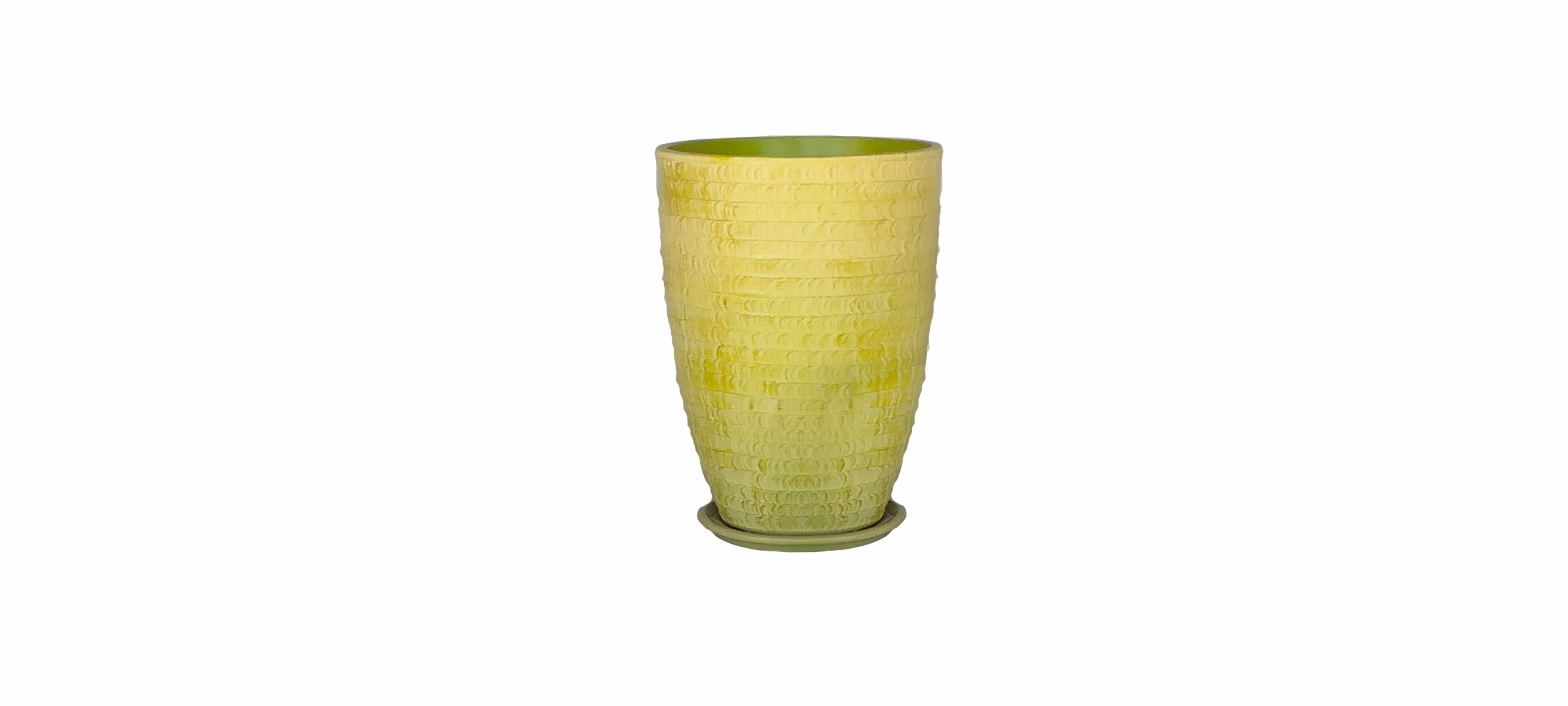 Terracotta 3905 - 323  Matted Tender Shoots,unique decorative planter
