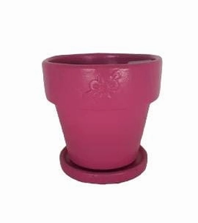 Terracotta 5619-128PS Candy Pink,unique decorative planter