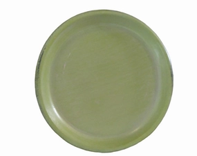 Terracotta Saucer Matted Light Green,unique decorative planter