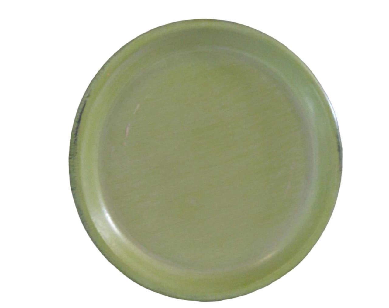 Terracotta Saucer Matted Light Green,unique decorative planter