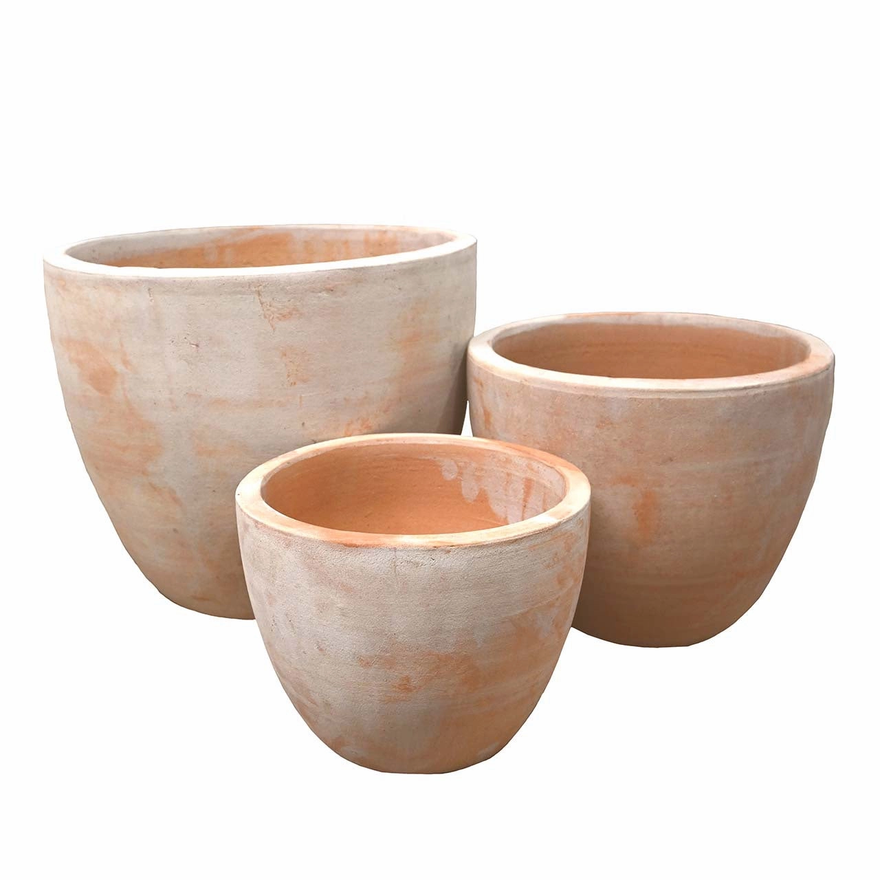 Terracotta Squat Egg - Traditional,terracotta plant pot