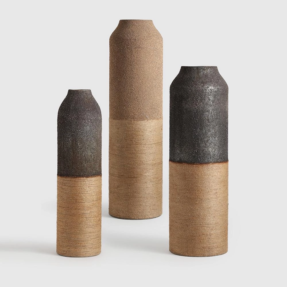 Tesha Jute Vase- Iron