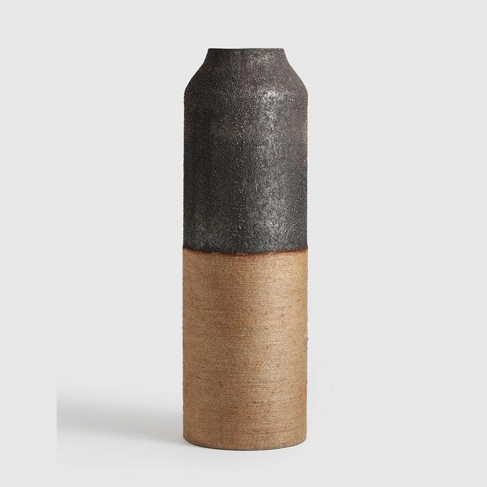 Tesha Jute Vase- Iron