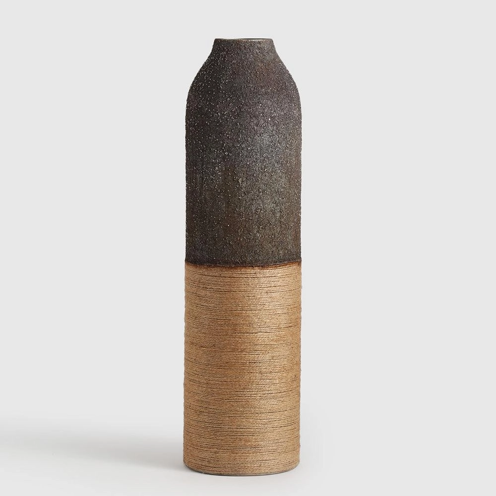 Tesha Jute Vase- Iron