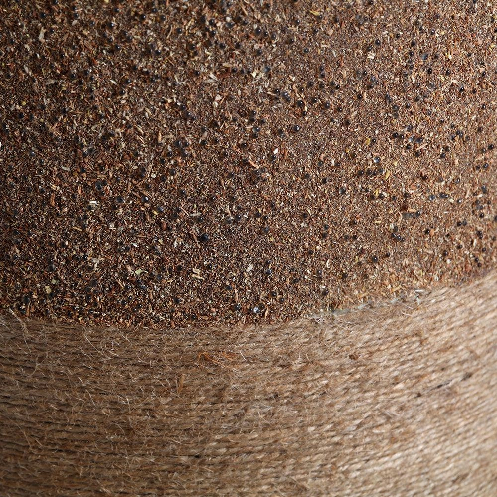 Tesha Jute Vase- Iron