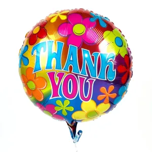 Thank You Helium Balloon,realistic flower bouquet 