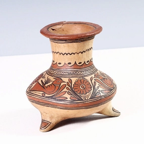 Tortta Vase,hand-painted ceramic vase
