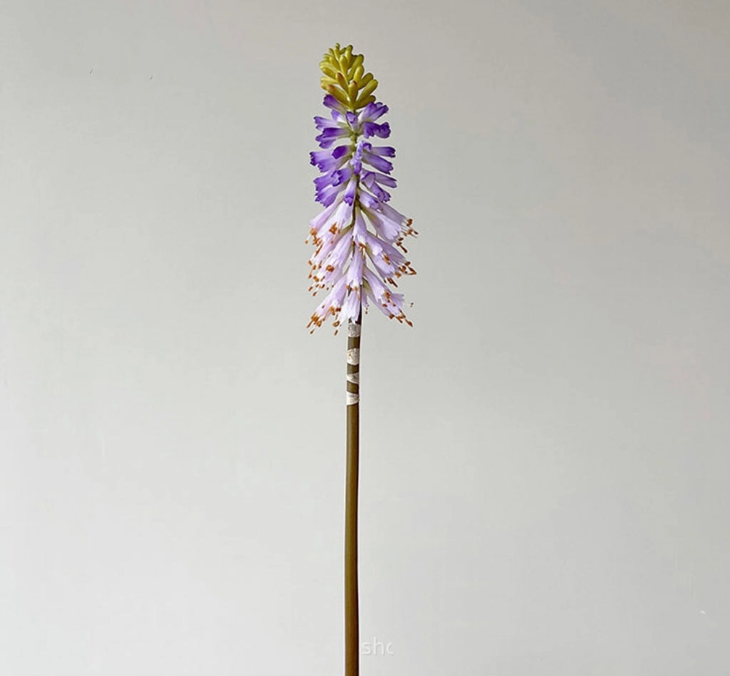 Touch Lily Artificial Silk Flower Purple TORCHLILY002,dried artificial flower