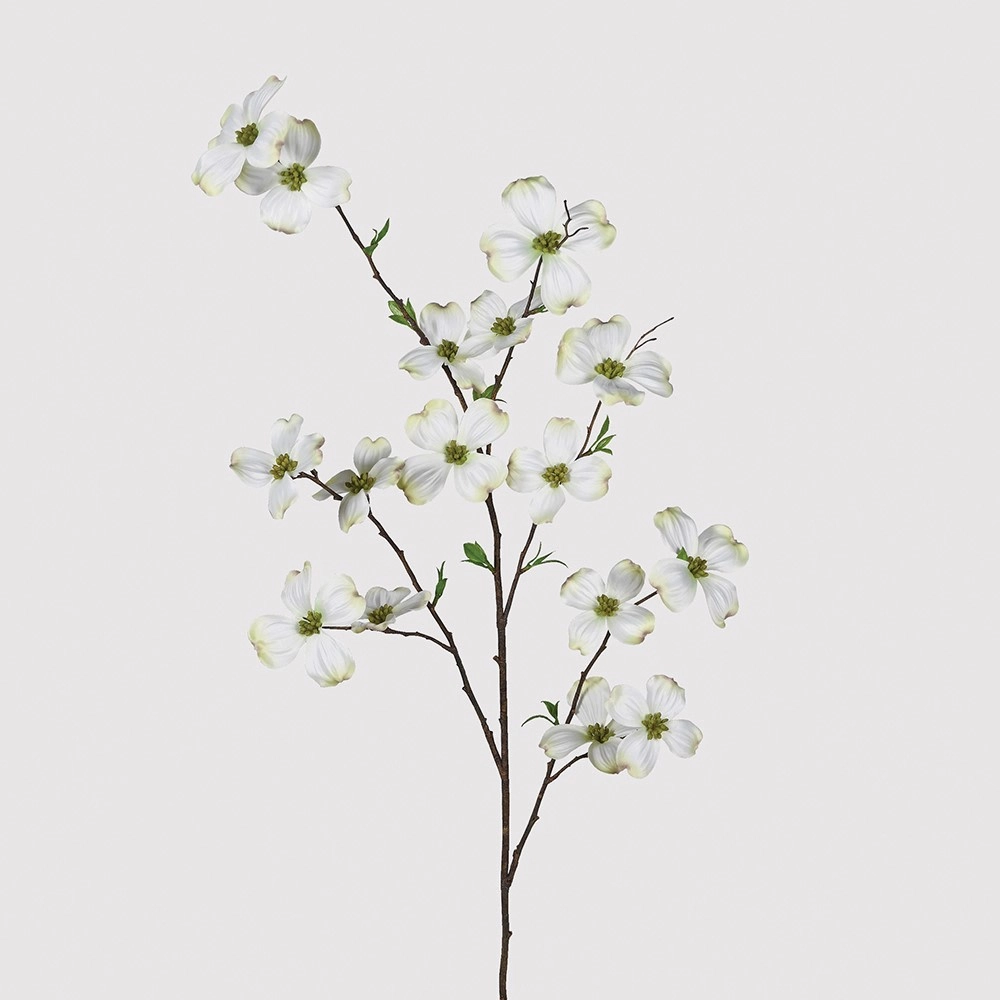 Touch of Green Dogwood Spray 105cm,dried artificial flower
