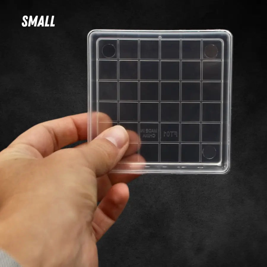 Translucent Square Saucers