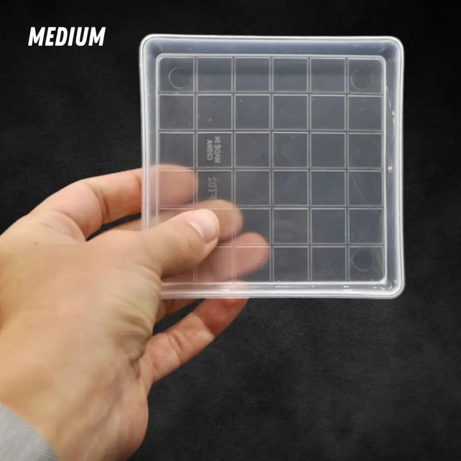 Translucent Square Saucers
