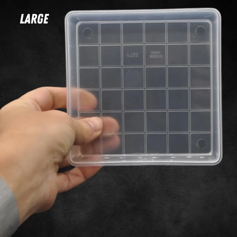 Translucent Square Saucers