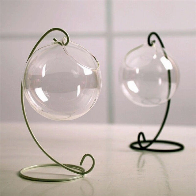 Transparent Clear Glass Flower