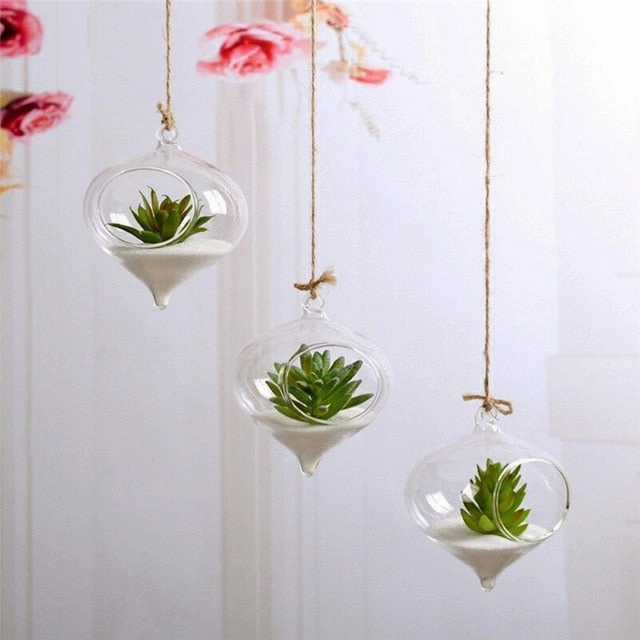 Transparent Clear Glass Flower