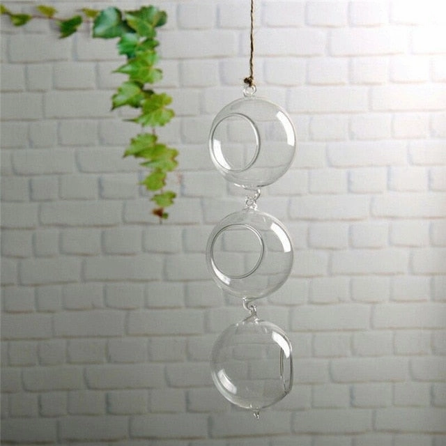 Transparent Clear Glass Flower
