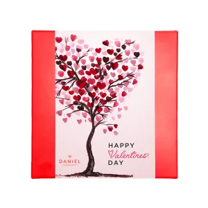 TREE OF LOVE CLASSIC BOX 22 Assorted Chocolates,faux bloom stem 