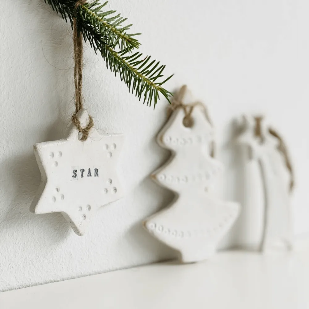 Trio de dcoration sapin de nol