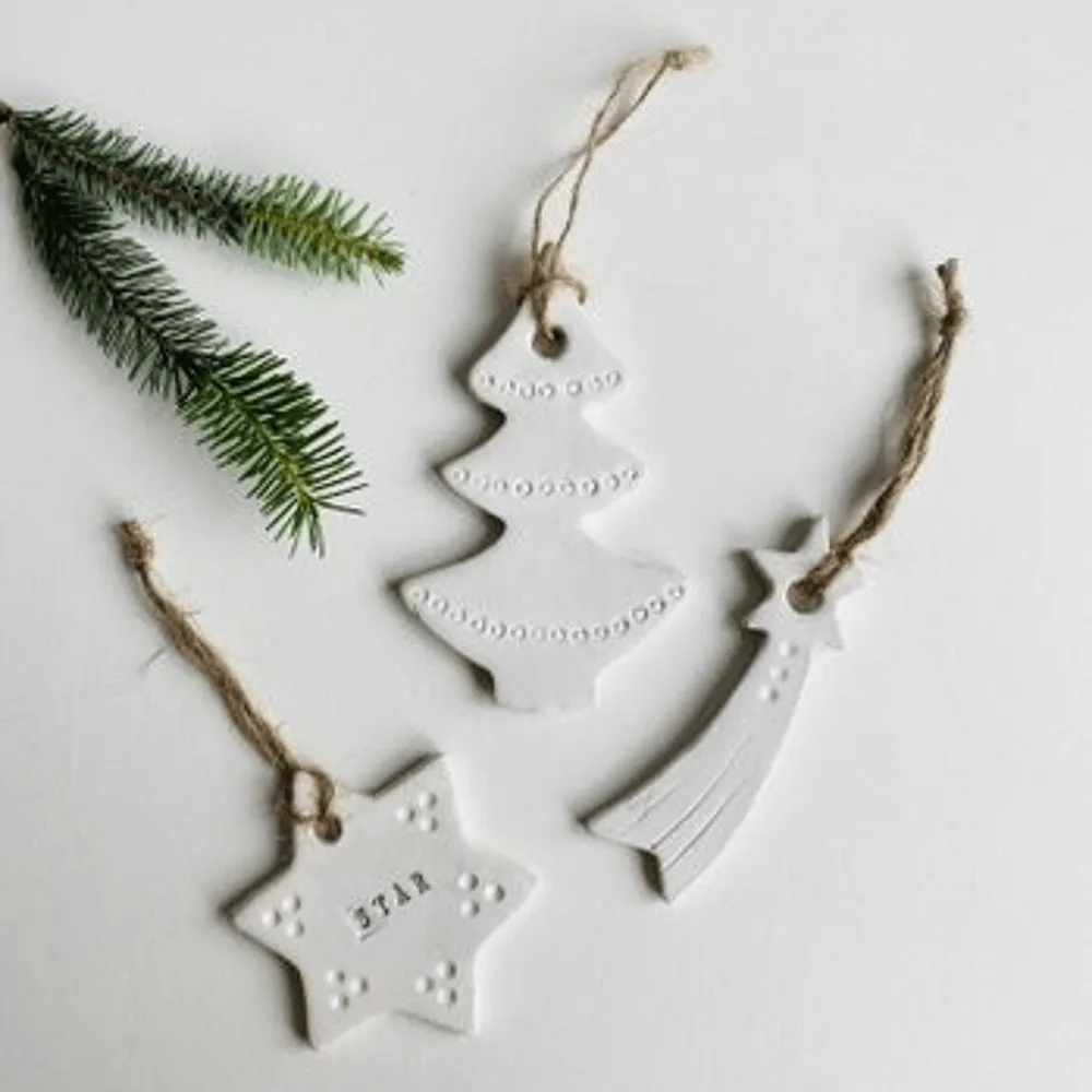 Trio de dcoration sapin de nol