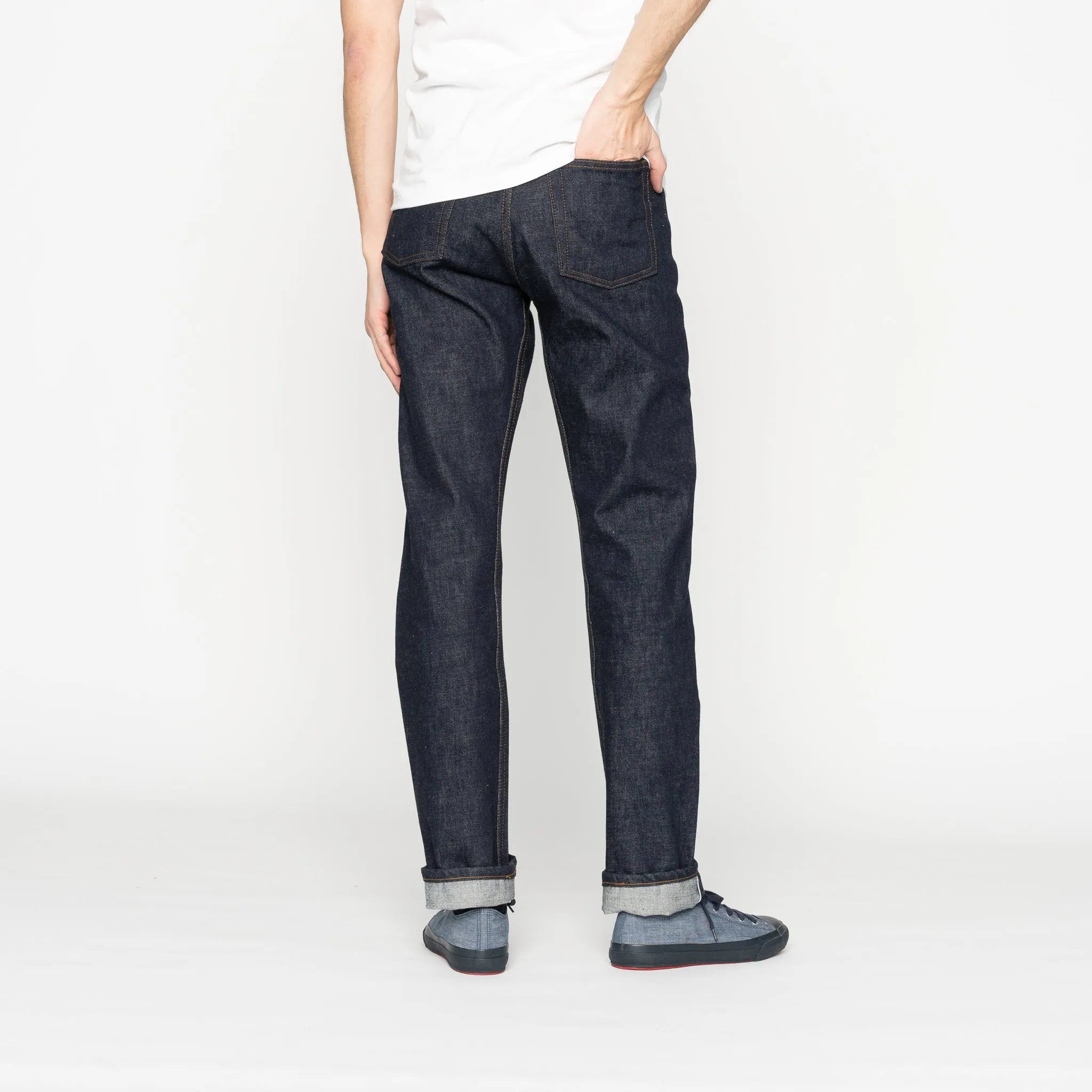 True Guy - Blauer Wave-Selvedge