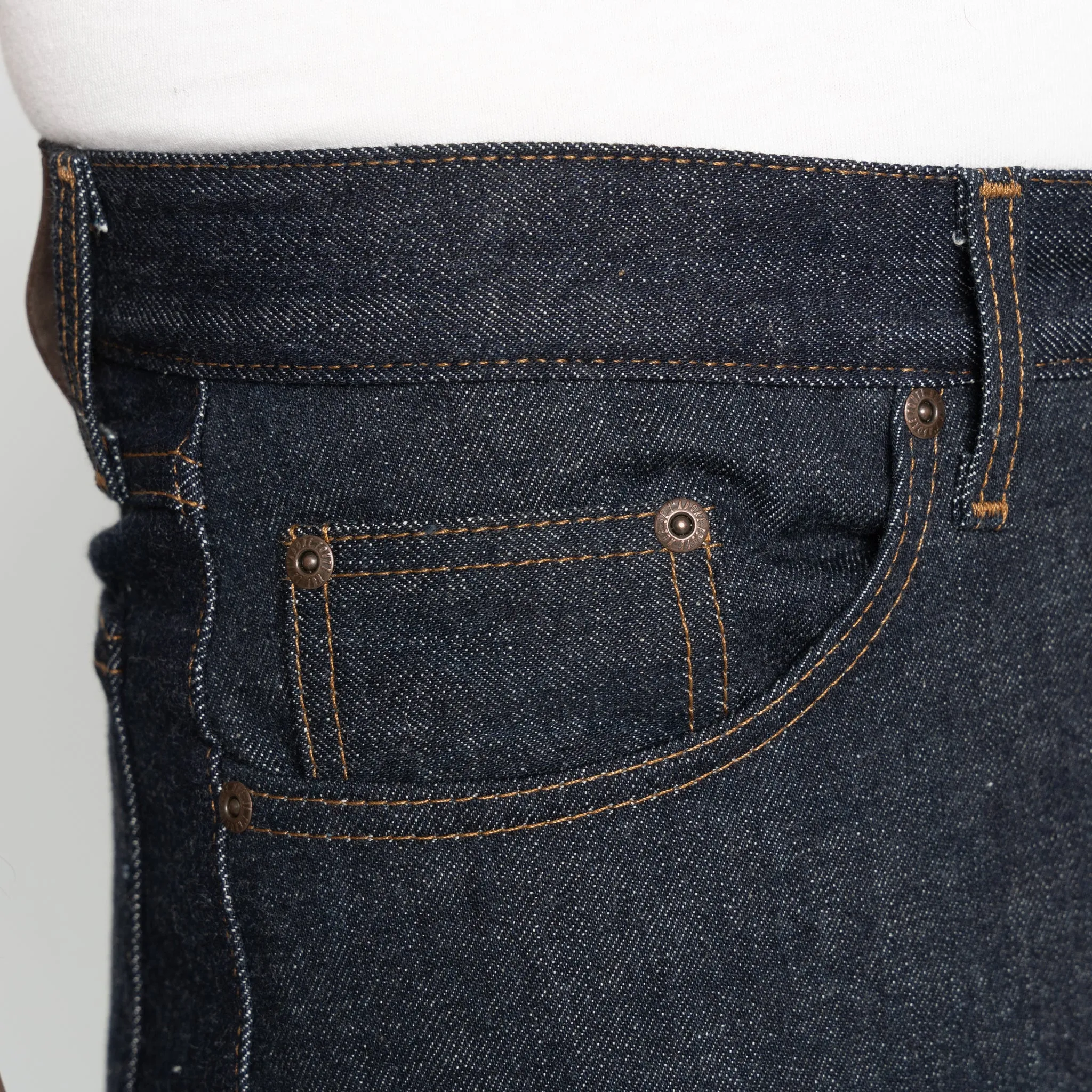True Guy - Blauer Wave-Selvedge