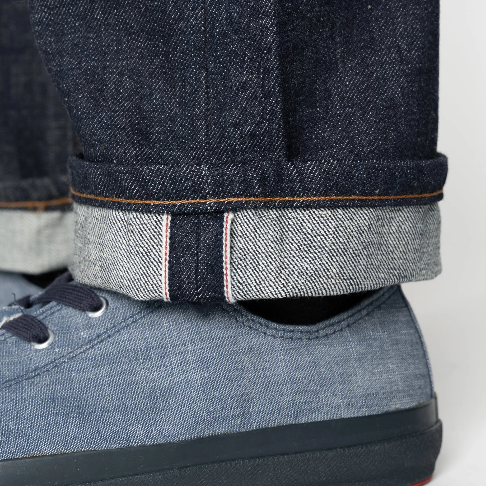 True Guy - Blauer Wave-Selvedge