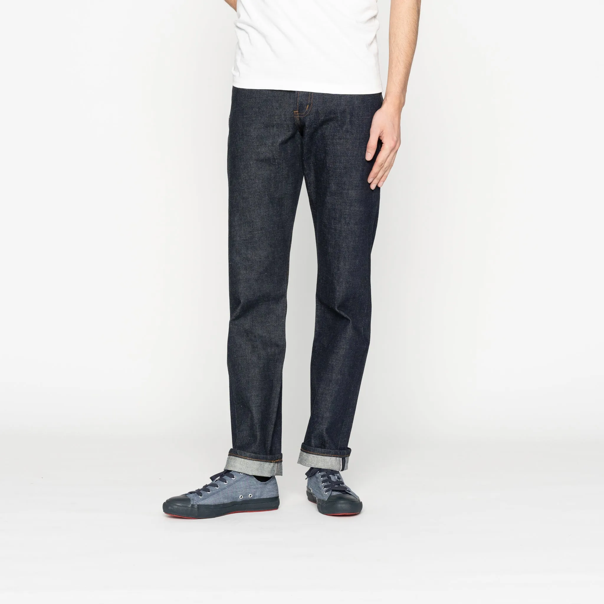True Guy - Blauer Wave-Selvedge
