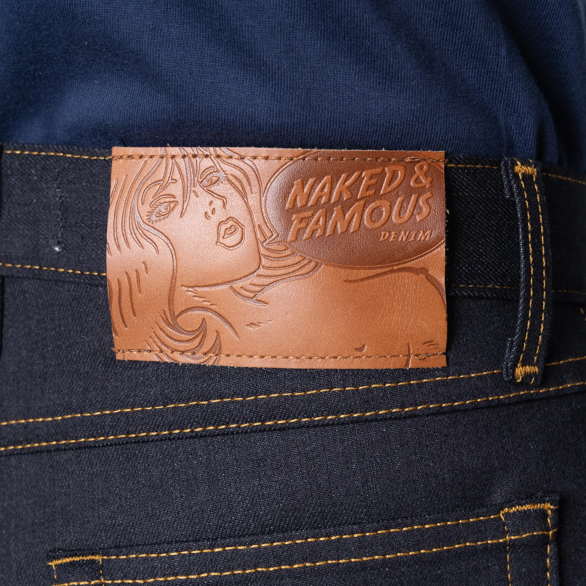 True Guy - Tiefes Indigo Stretch-Selvedge