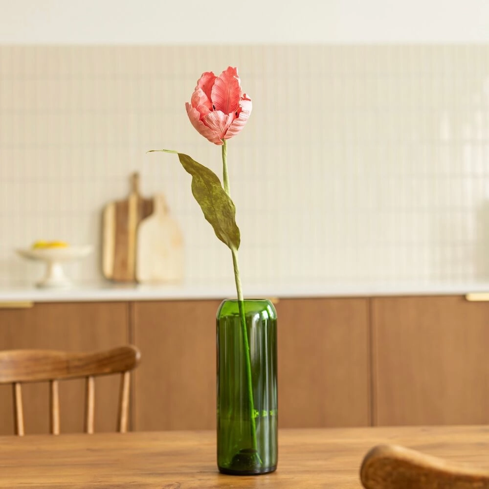 Tulipe en papier rose