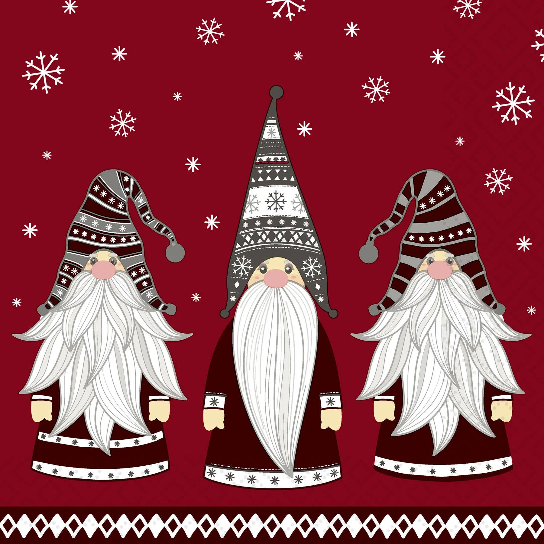 Twilight Collection - Gnomes - Luncheon Napkin