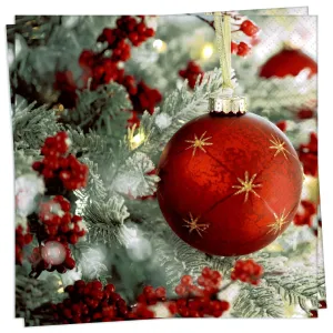 Twilight Collection - Twinkle Twinkle - Luncheon Napkin,faux bloom stem 