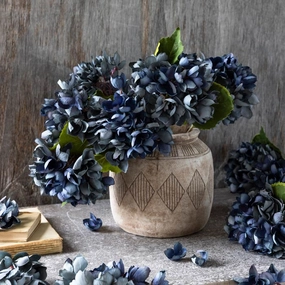 Twilight Artificial Hydrangea 35cm,dried artificial flower