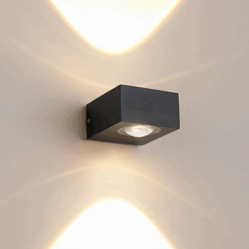 UFO Black Box Waterproof Wall Lamp,planting accessories kit