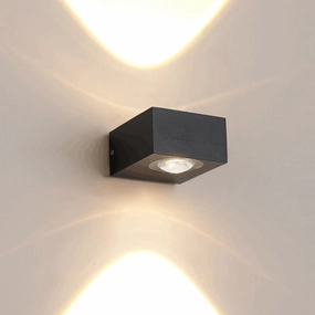 UFO Black Box Waterproof Wall Lamp,planting accessories kit