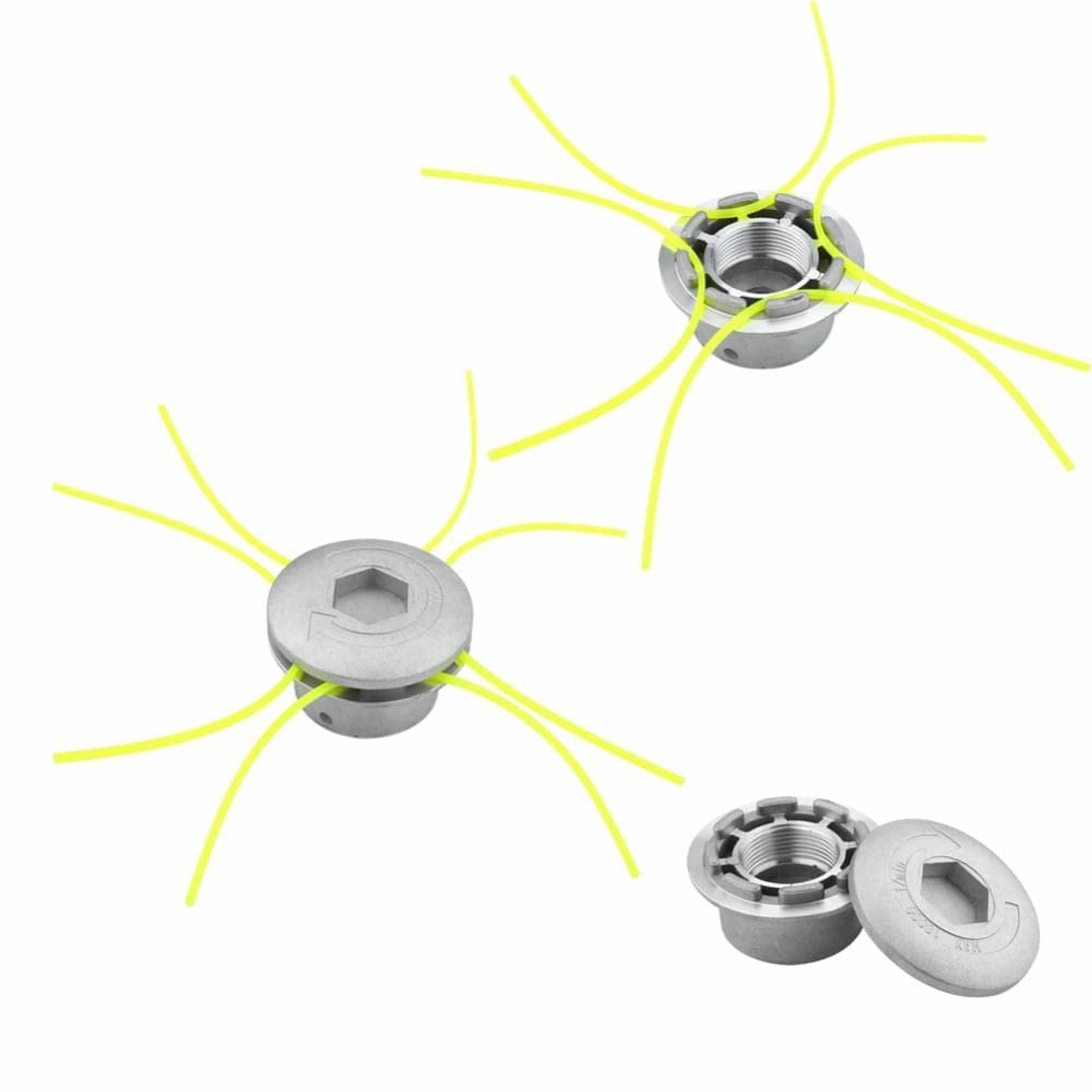 Universal Aluminum Grass Trimmer Head With 4 Lines Brush Cutter