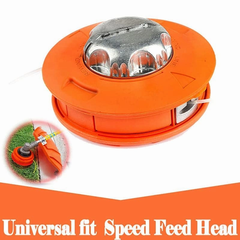 Universal Twister Bump Feed Line Trimmer Head For Brush Cutter, Lawn Mover