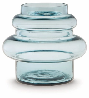 Vallmen Vase,transparent glass vase