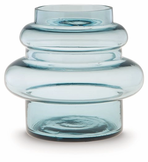 Vallmen Vase,transparent glass vase