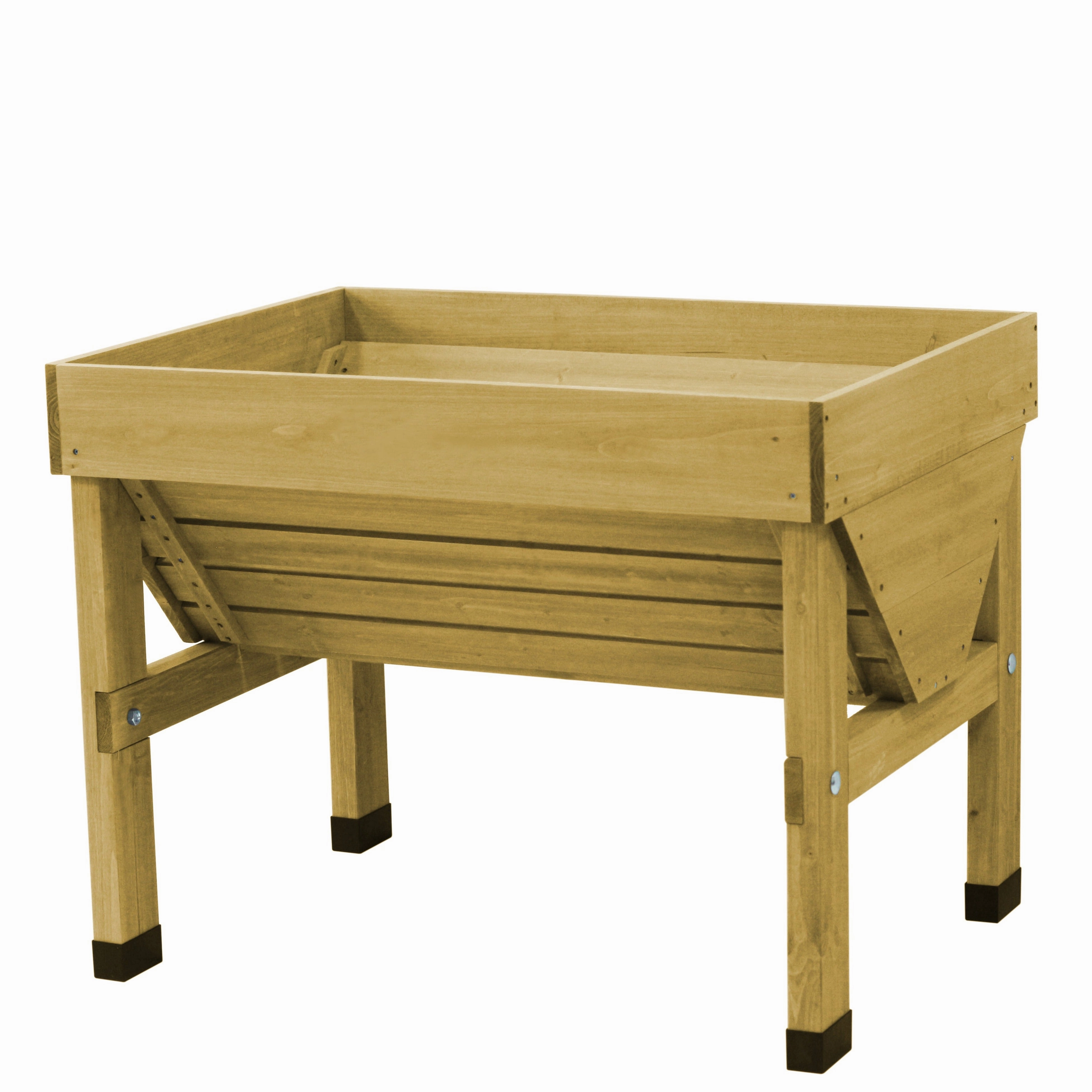 VegTrug Classic Wood Planter,garden field mower