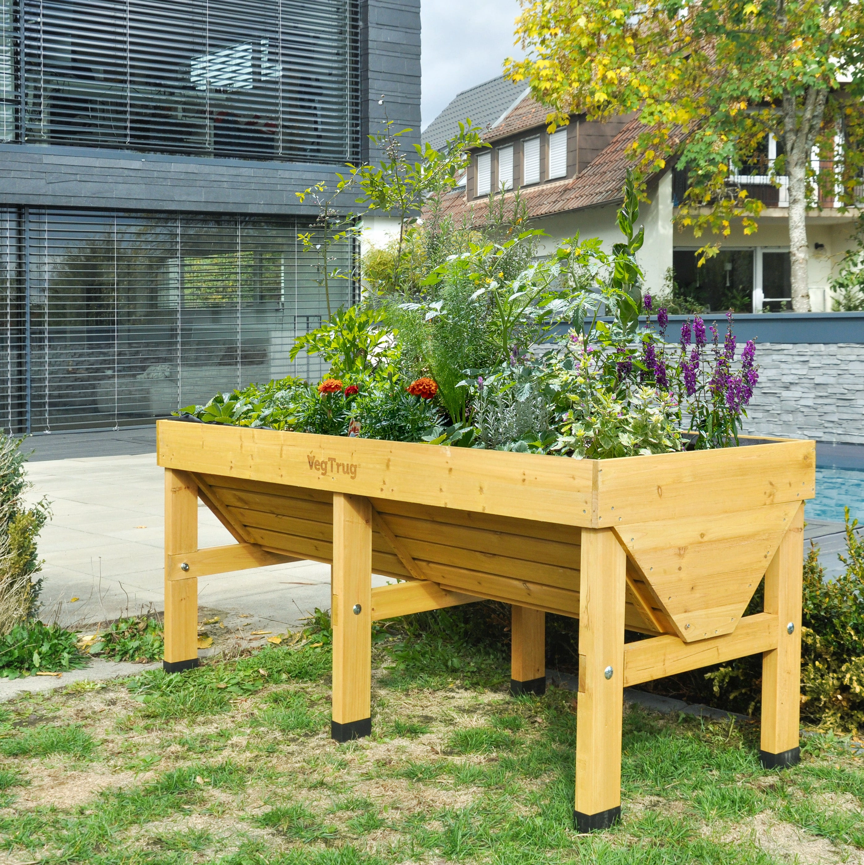 VegTrug Medium Wood Planter