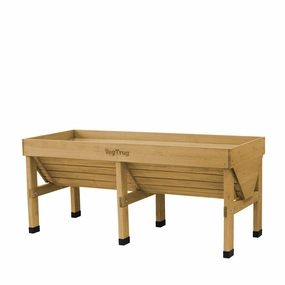 VegTrug Medium Wood Planter,garden field mower