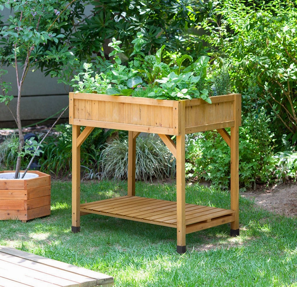 VegTrug Wood Herb Garden Planter