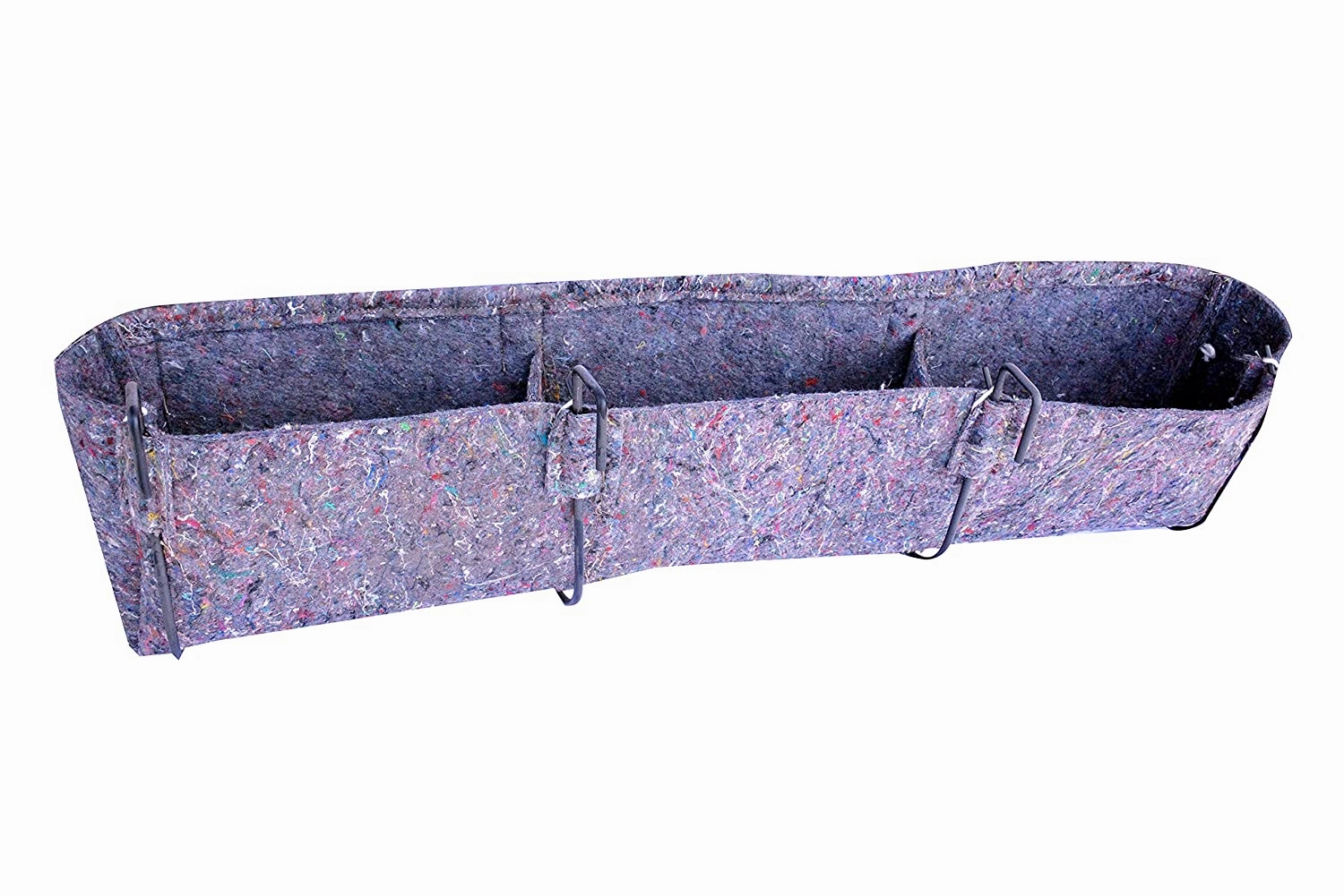 Vertical Hanger Geotextile Planter with Two Sections and Iron Hooks to Hang