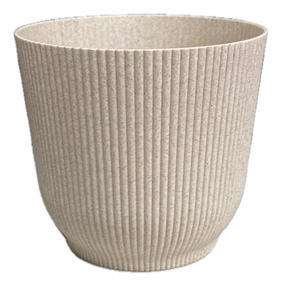 Vertical Stripe Cover Pot - Corn,terracotta plant pot
