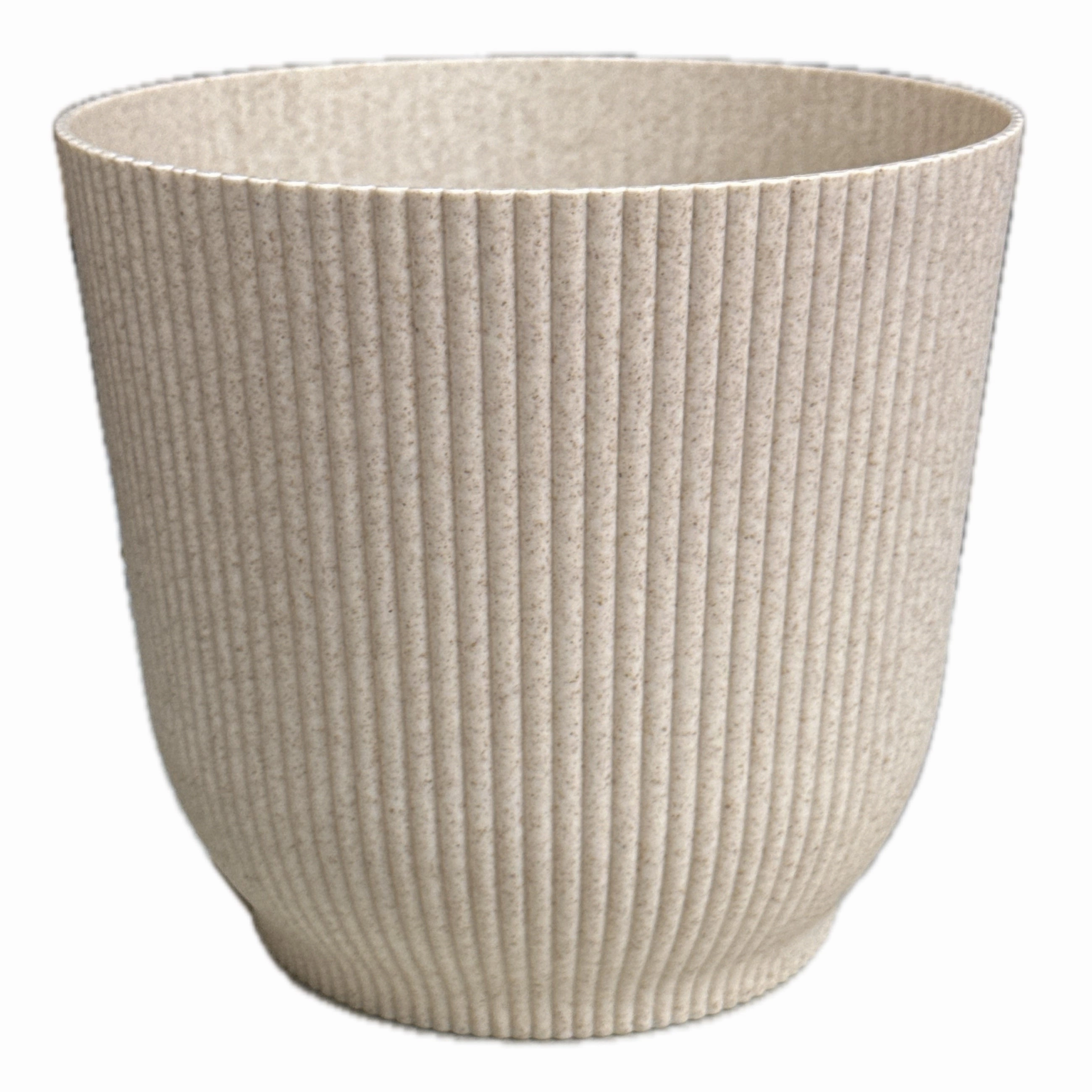 Vertical Stripe Cover Pot - Corn,terracotta plant pot