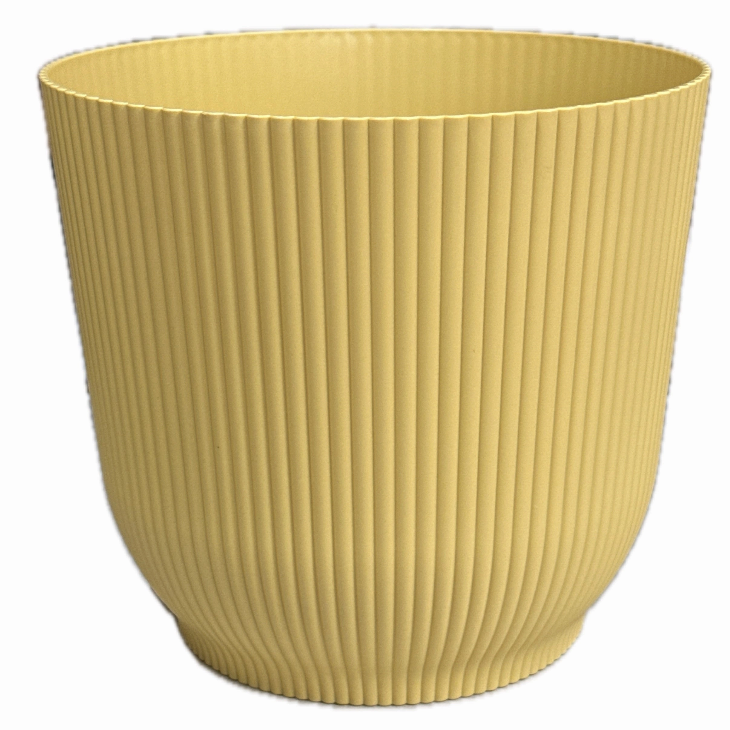 Vertical Stripe Cover Pot - Mustard Yellow,terracotta plant pot