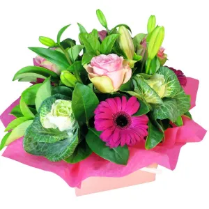 Vienna,realistic flower bouquet 