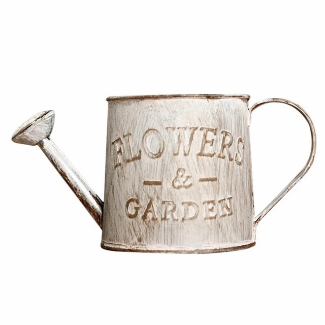 Vintage Metal Handicraft Watering Flower