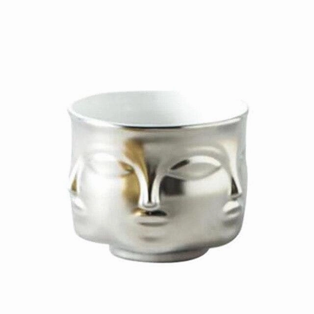 Visage Ceramic Planter